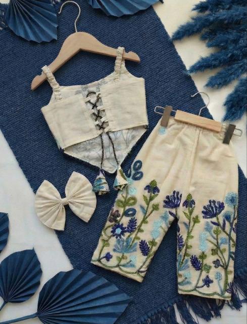 Flora Co-ord set cotton Kids clothing wholesale market in Surat - wholesale export